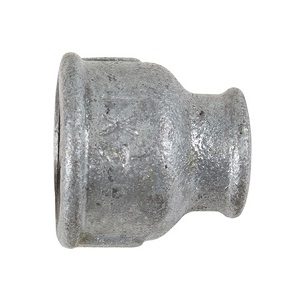 Rörkoppling galvaniserade muff med förminskning R50/2" x R38/1½"