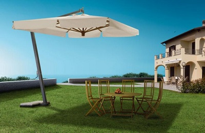 Solskydd parasol av PVC MI22P 200x200