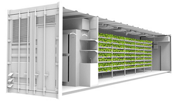 Containerodling TRGSYSTEM Hydroponics OPCOM i slutna enheter