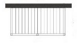 Solskydd Energipergola lateralt lutande E-twist grundläggande, modul 3 inlägg